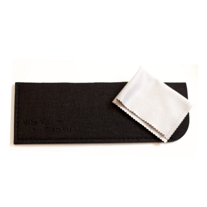 ETUI SOUPLE en feutrine noire
